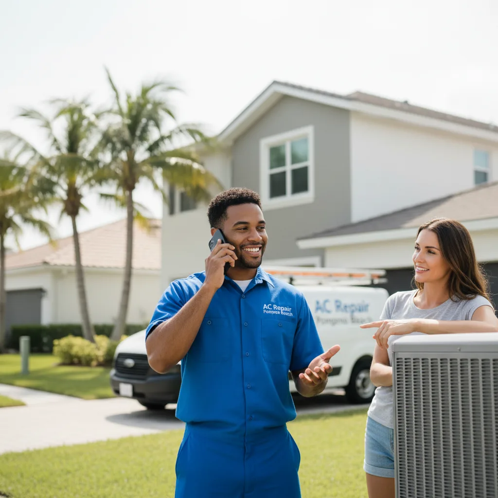 AC Repair Pompano Beach customer support in Deep Run